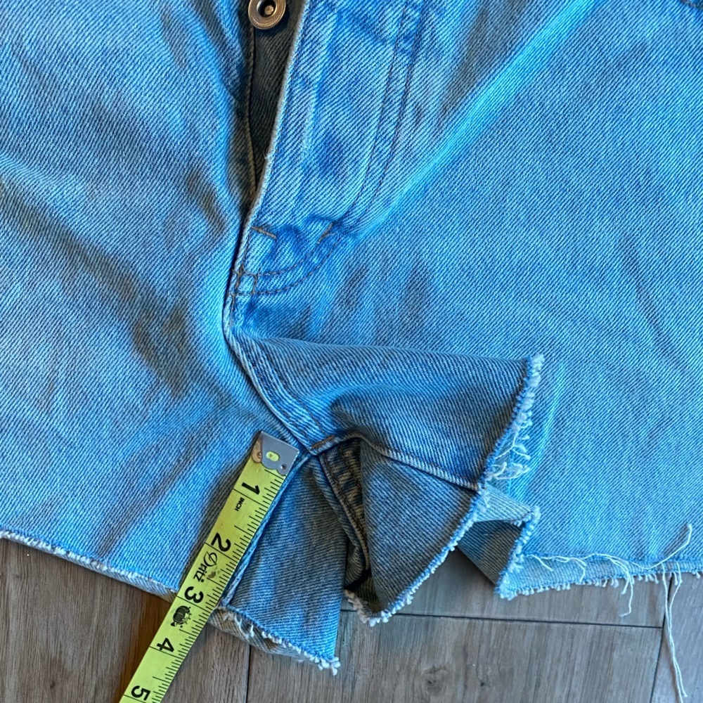 NWT Madewell Relaxed Denim Shorts - Picture 5 of 8